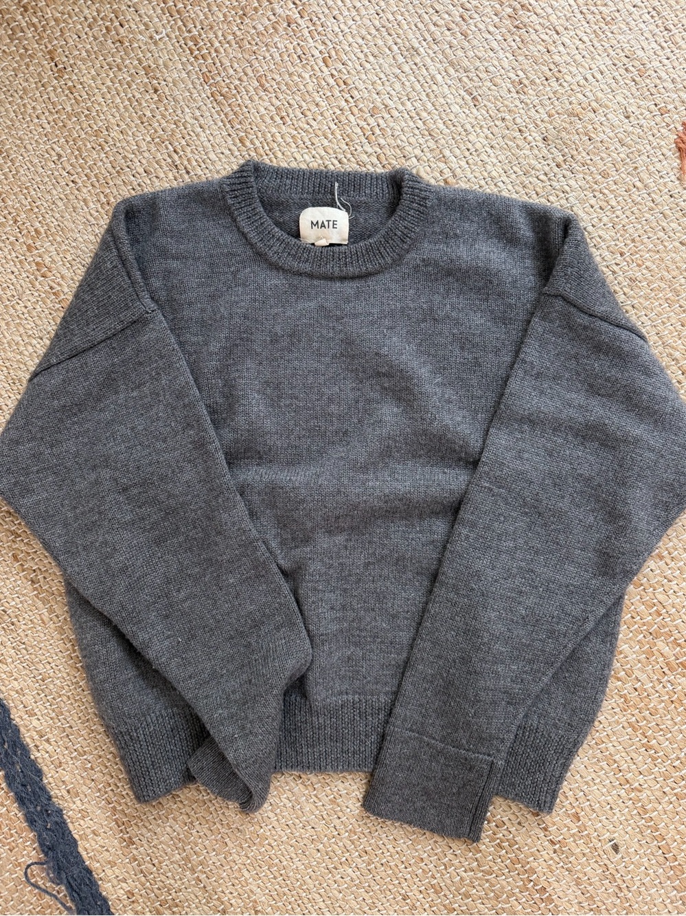 Mate the label alpaca sweater
